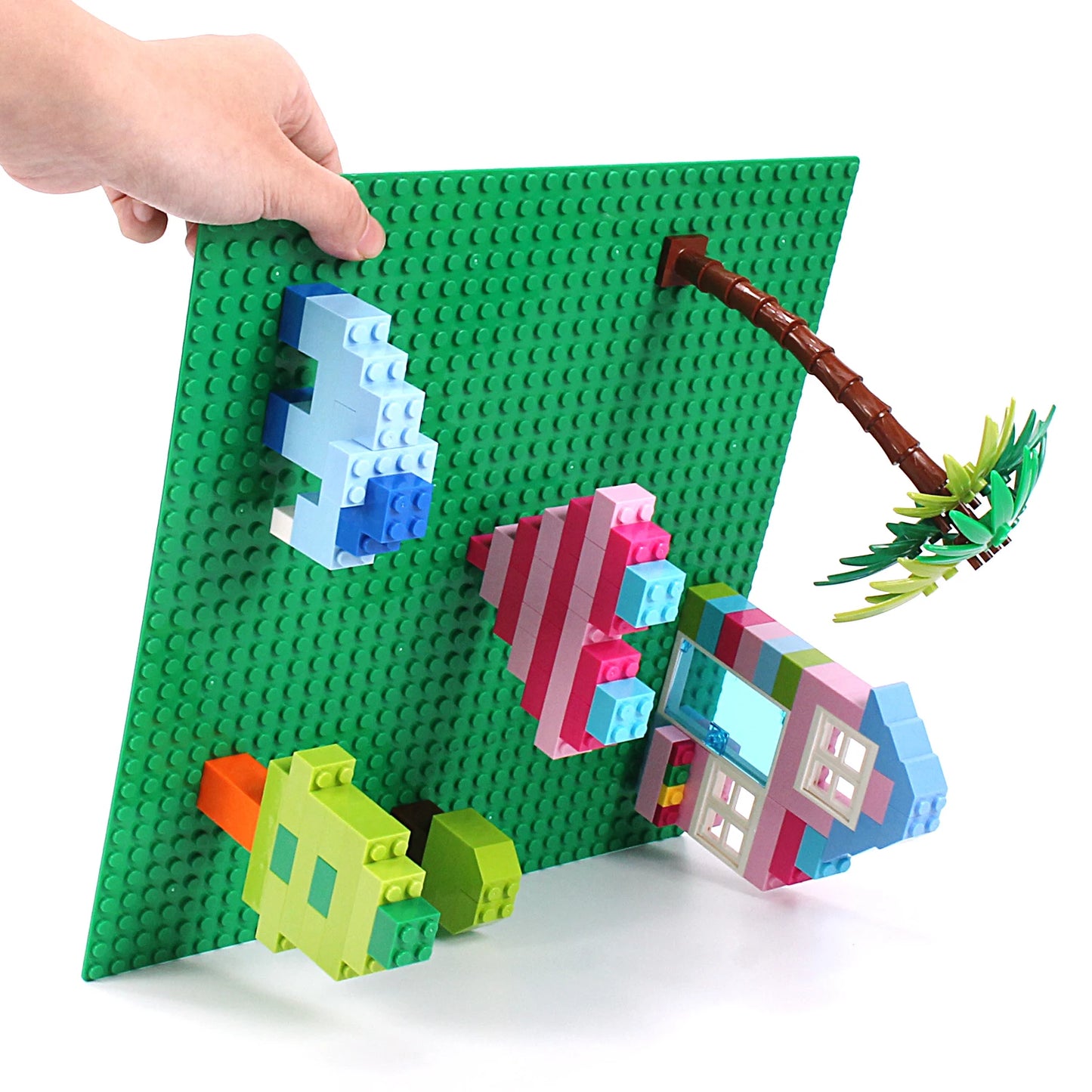 Bouwplaat 32x32 studs voor bouwblokjes – Compatibel met Lego