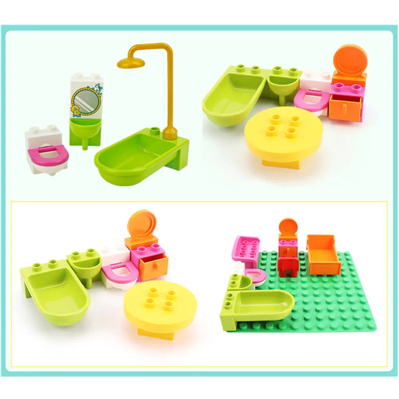 Poppenhuis Kamers – Compatibel met Duplo®