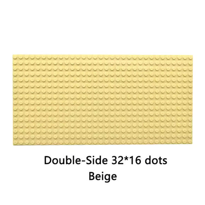 Dubbelzijdige Bouwplaat  32x16 nopjes (13x25,5cm)
