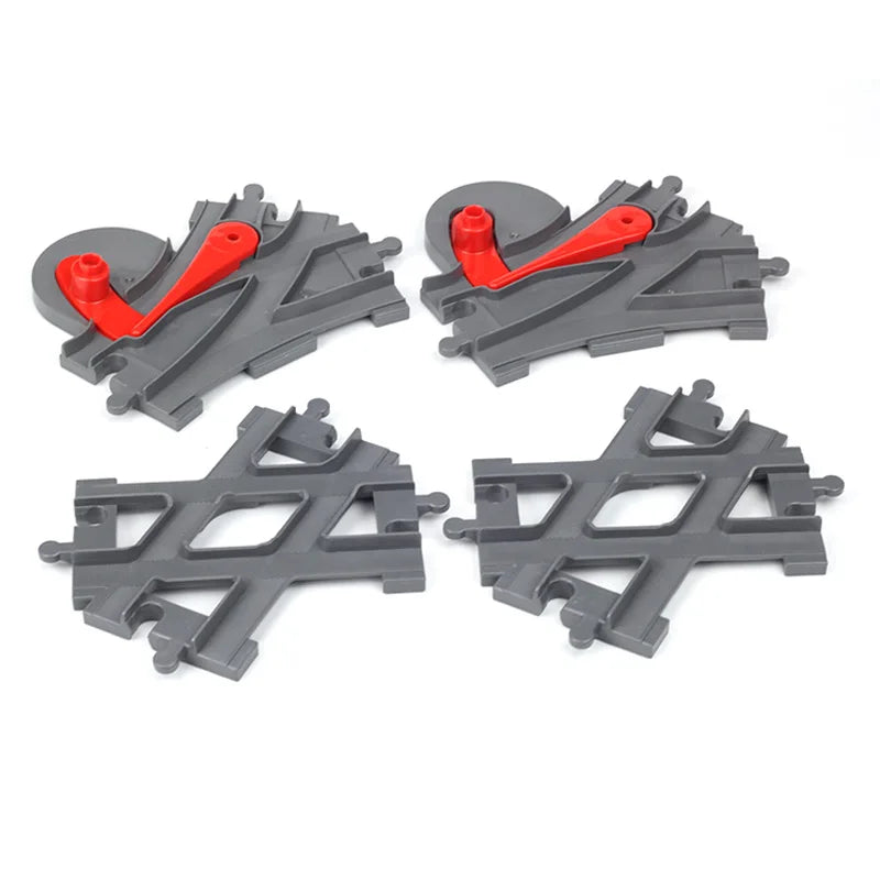 Grote Bouwblokken Treinset - Compatibel met Duplo