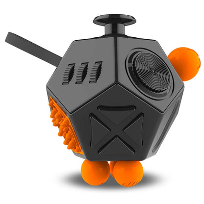 12-Zijdige Fidget Cube voor Stressvermindering en Focus