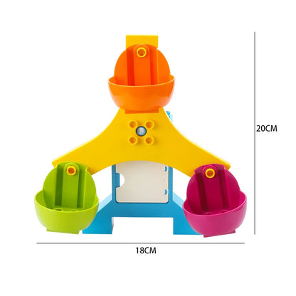 Bouwblokken Kermis, Stad & Voertuigen – Compatibel met Duplo