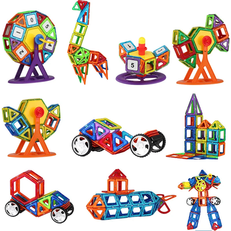 Magnetische bouwblokken set voor creatief bouwen