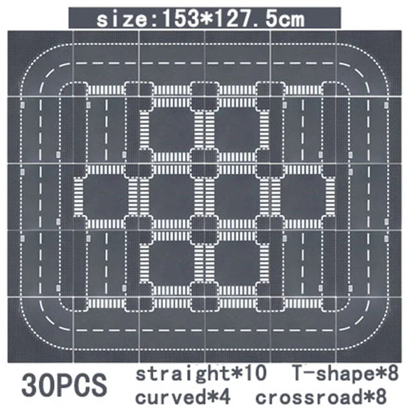 Bouwplaat 32x32 studs voor bouwblokjes – Compatibel met Lego