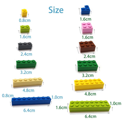 Huismerken Bouwblokjes 2x2 – 200 Stuks – Compatibel met Lego