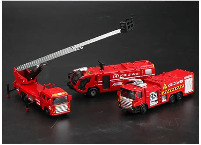Model Brandweerauto 1:72 Diecast Metaal
