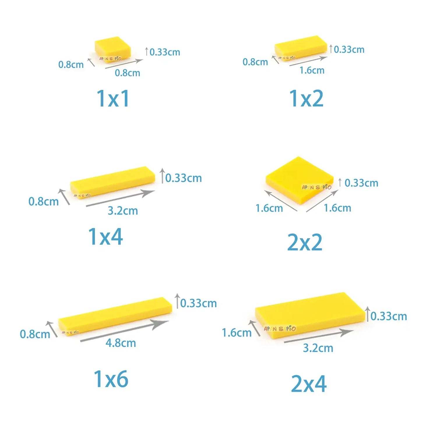 100 Ronde Bouwtegel Steentjes 1x1 | Compatibel met Lego