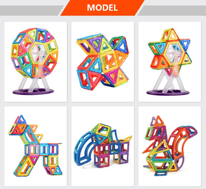 Magnetische tegels set voor bouwen