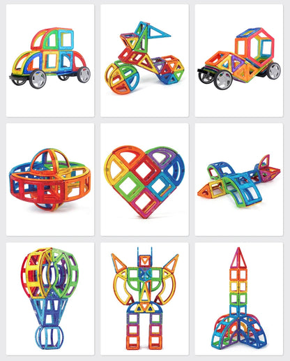 Magnetische tegels set voor bouwen