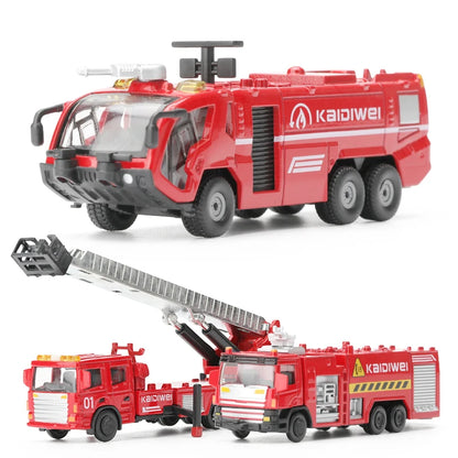 Model Brandweerauto 1:72 Diecast Metaal