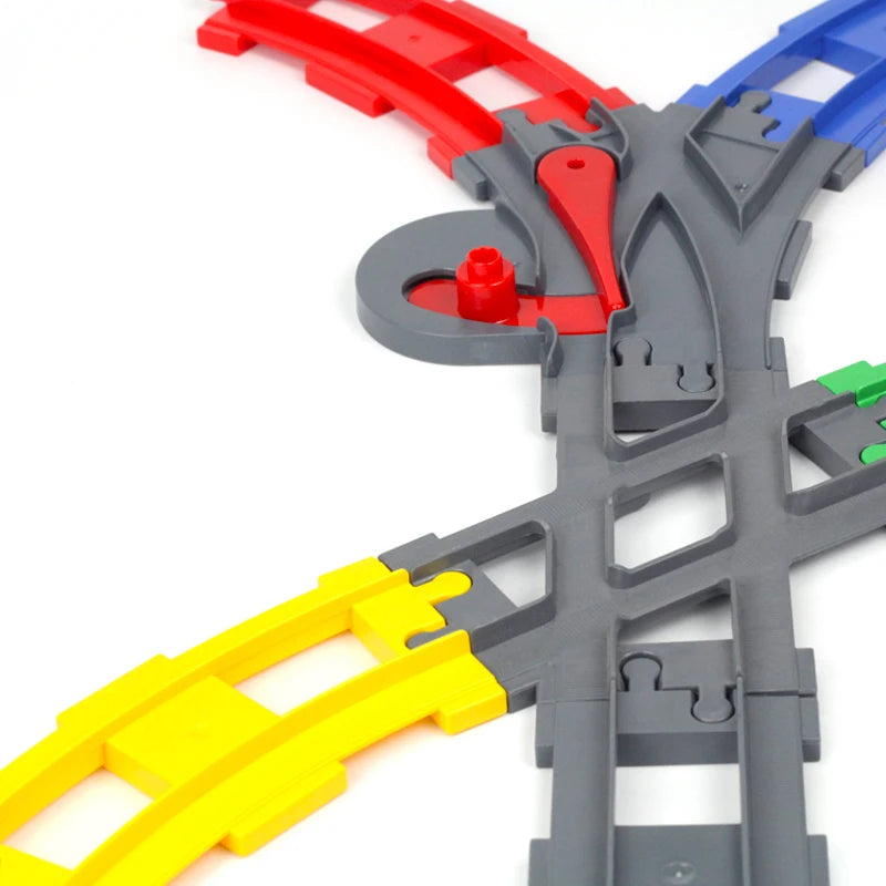 Grote Bouwblokken Treinset - Compatibel met Duplo