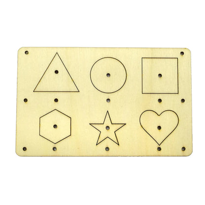 Montessori Busy Board Onderdelen voor Zelfbouw | Educatieve Accessoires