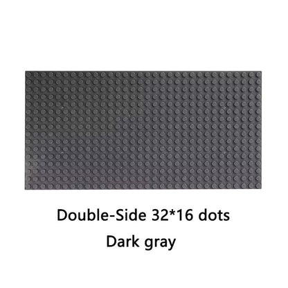 Dubbelzijdige Bouwplaat  32x16 nopjes (13x25,5cm)