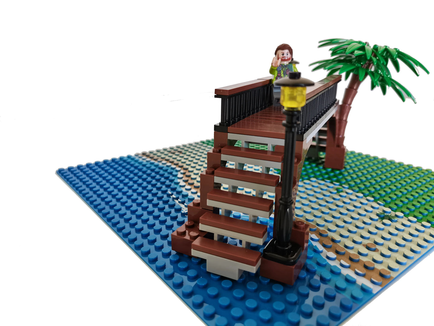 Bouwplaat 32x32 studs voor bouwblokjes – Compatibel met Lego