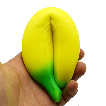 Anti-stress Banaan Knijpspeeltje van PU Schuim