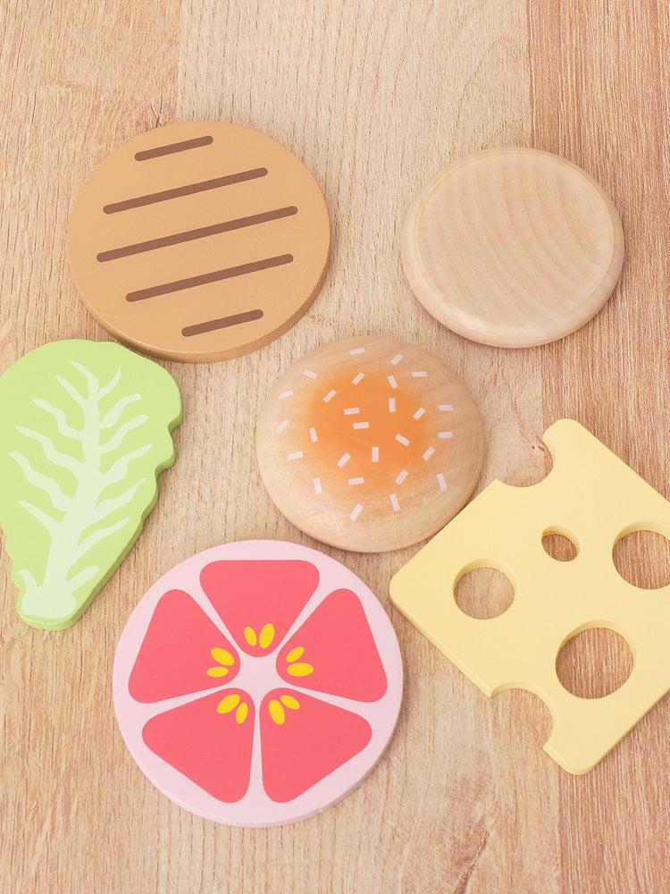 Houten Speelgoed Eten Snijset voor Kinderkeuken (3-6 jaar)