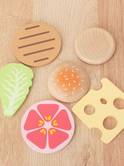 Houten Speelgoed Eten Snijset voor Kinderkeuken (3-6 jaar)