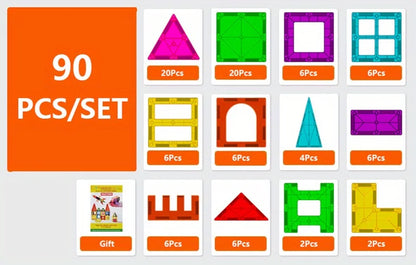 Magnetische Bouwblokken Set voor Kinderen