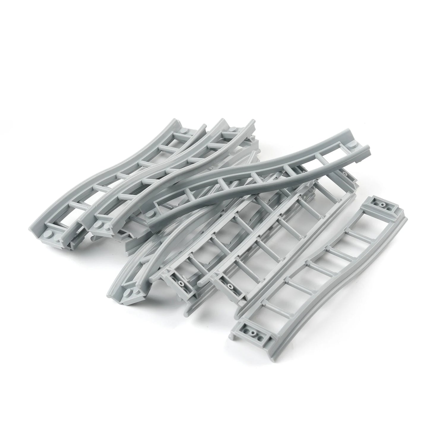 Bouwblokken Achtbaan Rails en Chassis Onderdelen (Compatibel met Lego)