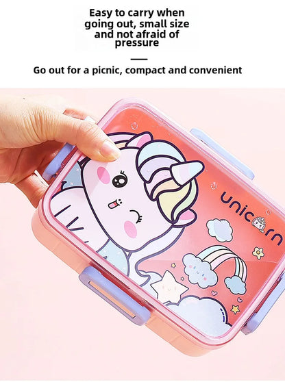 Lekvrije Lunchbox met Vakken voor Kinderen