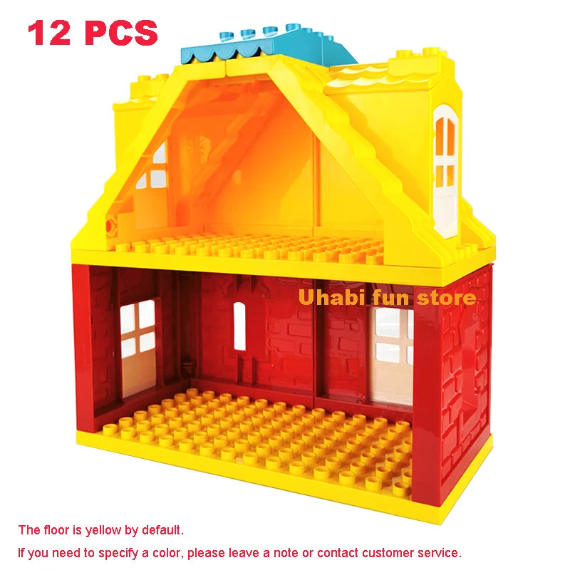 Grote en Kleine Bouwblokken Set – Compatibel met Duplo