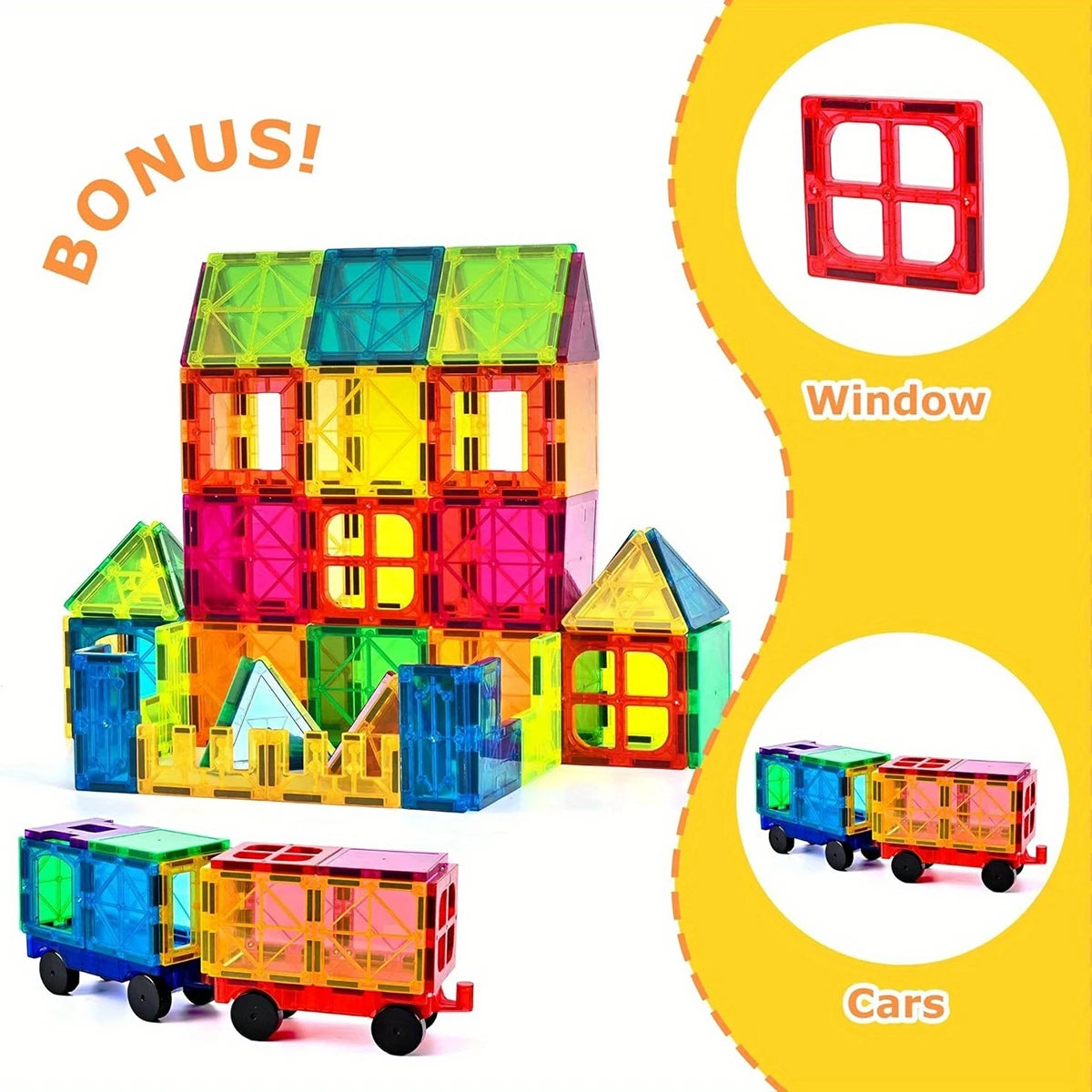 Magnetische Bouwblokken Speelset 4-6 Jaar