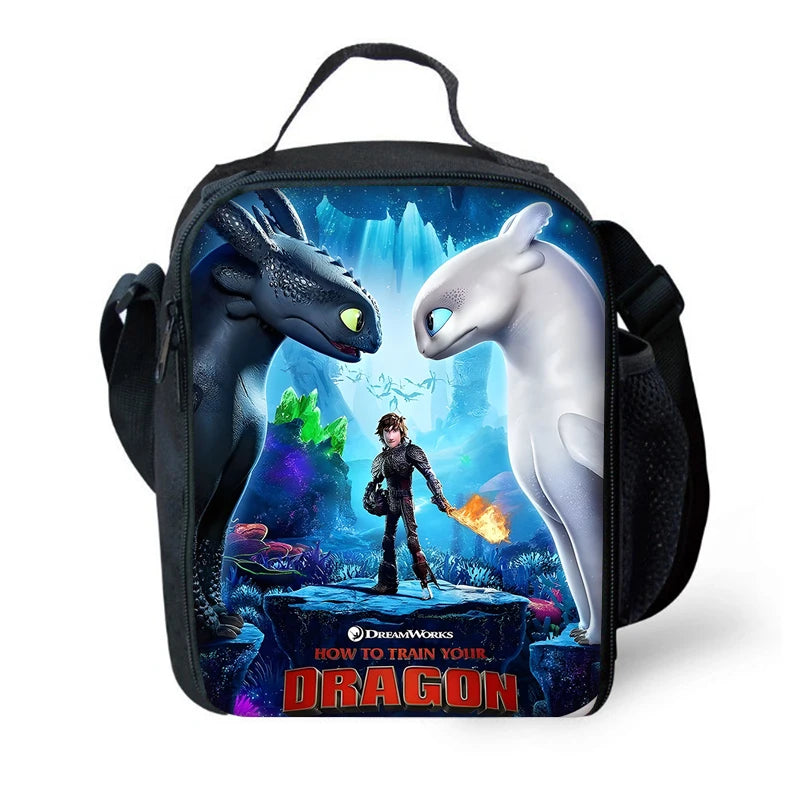 Toothless Schoolrugzak Set met Lunchtas en Etui