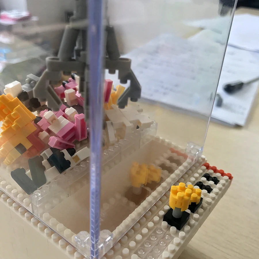 Mini Klauwmachine Bouwset met Kleine Bouwstenen