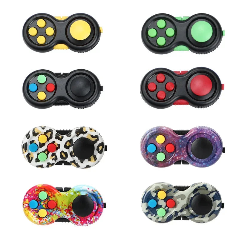 Fidget Cube Speelkubus met Diverse Knoppen en Draaifuncties