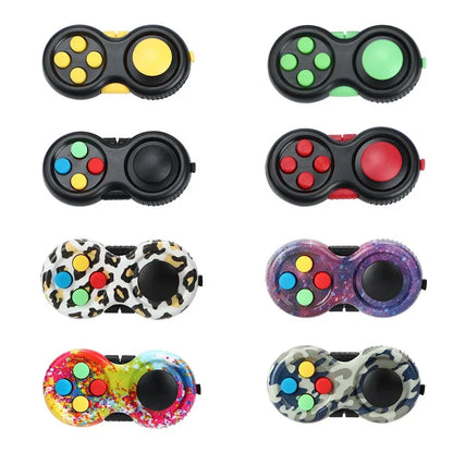 Fidget Cube Speelkubus met Diverse Knoppen en Draaifuncties