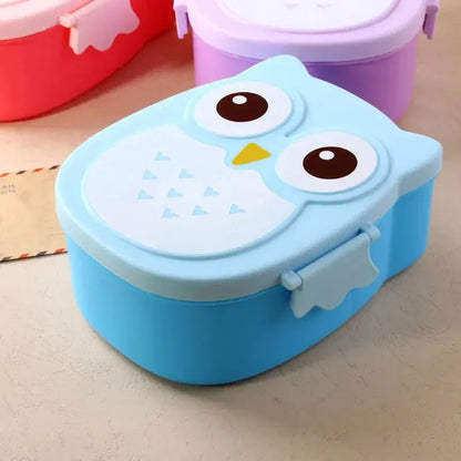 Bento Lunchbox voor Kinderen - Draagbaar met Bestek en Karakterprint
