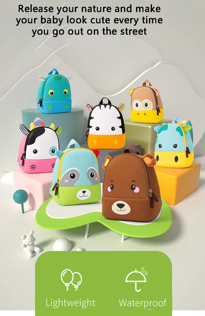 3D Dieren Rugzak voor Peuters 1-3 Jaar