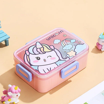 Lekvrije Lunchbox met Vakken voor Kinderen