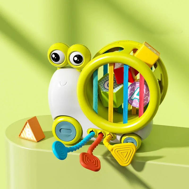7-in-1 Educatief Speelgoed met Vormenstoof en Stapelblokken voor Baby’s