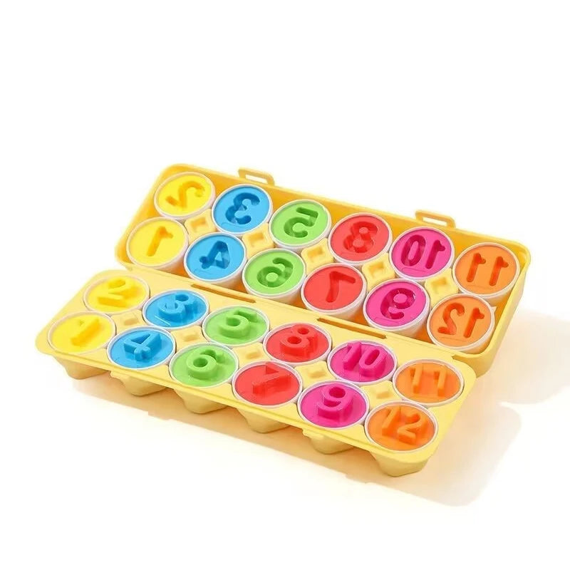 Slimme Eieren voor Peuters | Montessori Vormen en Kleuren Sorteerspel