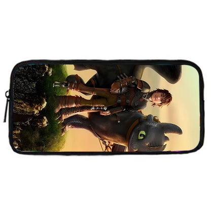 Toothless Schoolrugzak Set met Lunchtas en Etui