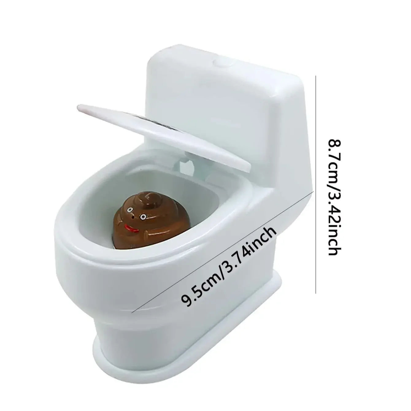 Mini Toiletspeelgoed met Sproeifunctie voor Grappen