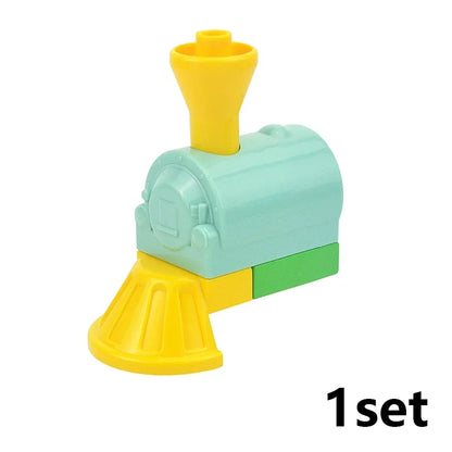 Trein rails onderdelen set – Compatibel met Duplo®
