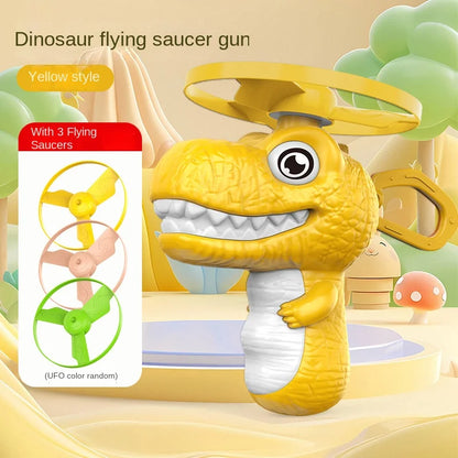 Vliegende Schijf Lanceerder met Dinosaurus Thema