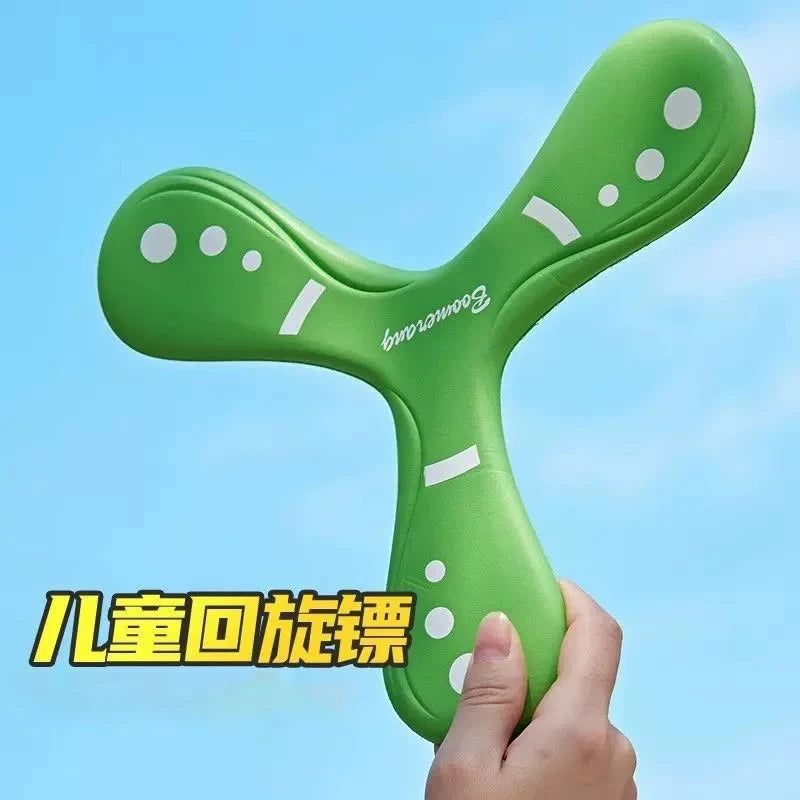 Zachte EVA Boomerang (Ø 29 cm) - Drie-bladig voor Buitenspel