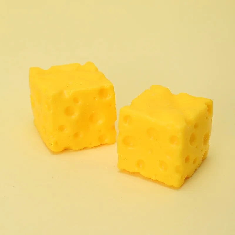 Kaasvormig Squishy Speeltje voor Ontspanning