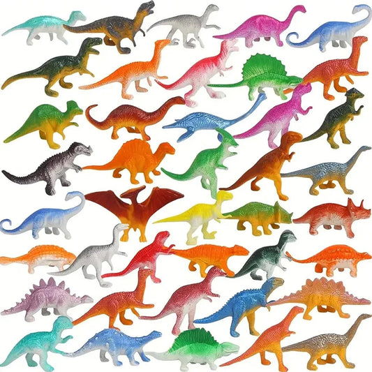 Set van 48 realistische mini dinosaurus figuren voor kinderen