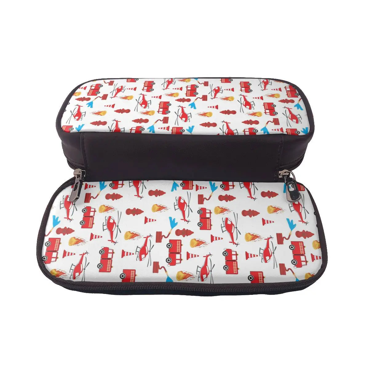 Brandweer Etui met Brandweerwagen Design