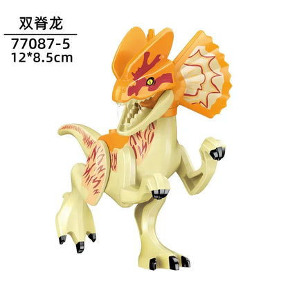 Dinosaurus Bouwblokken Set - T-Rex en Velociraptor