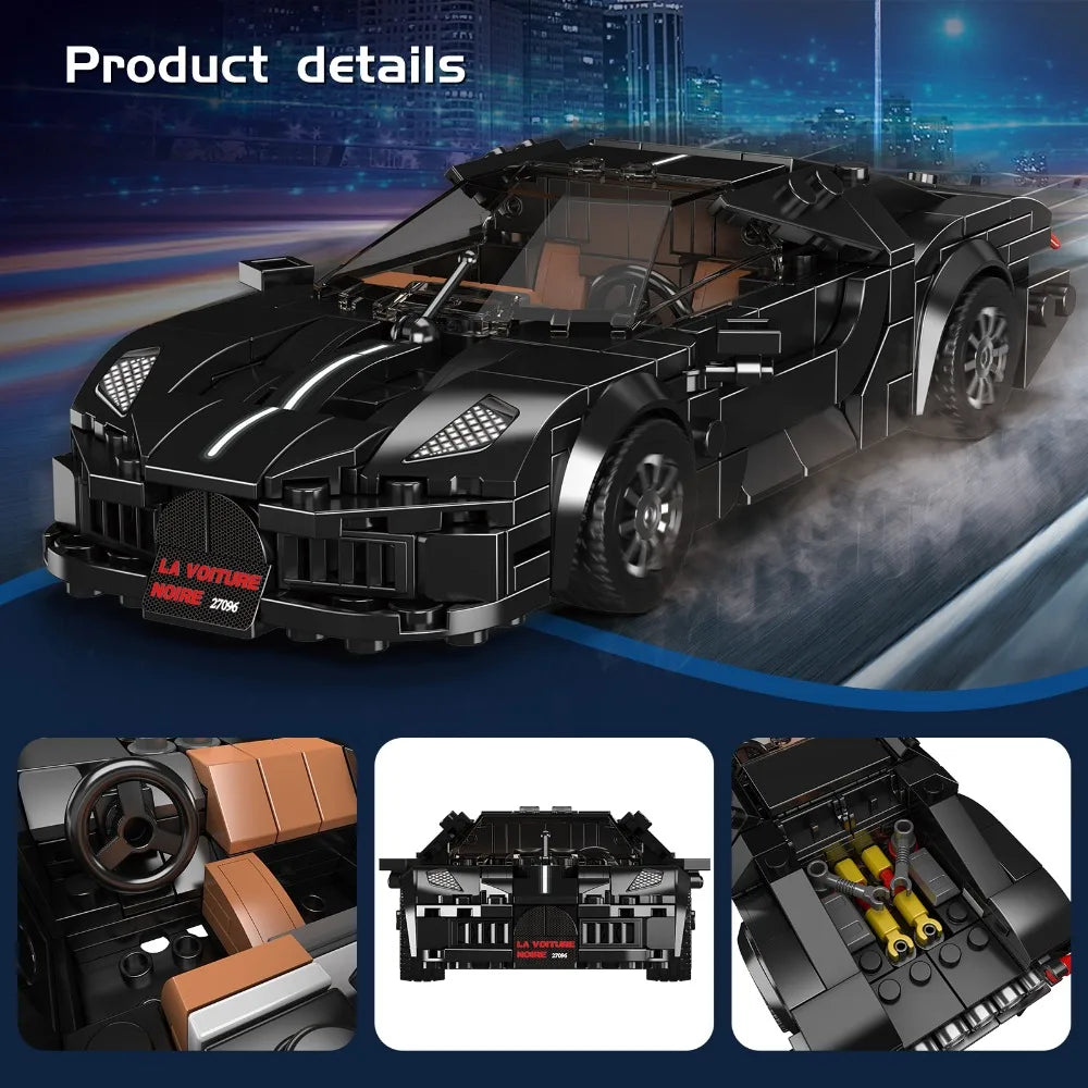 Mould King Sportwagen Bouwset - LEGO® Compatibel (8+)