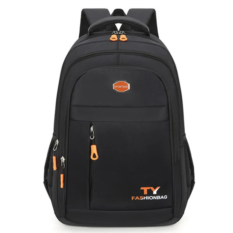Ruime Unisex Nylon Rugzak voor Studenten en Reizen