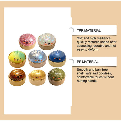 Kneedbare Stressbal Dumpling Vorm