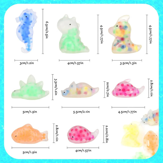 24 x dieren squishies