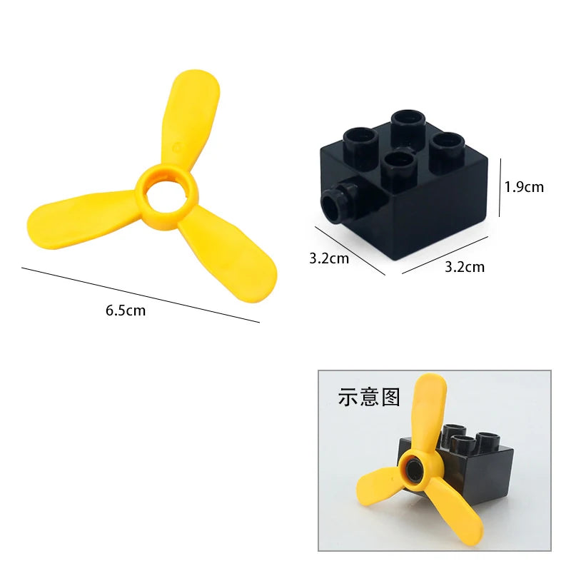 Trein rails en accessoires set – Compatibel met Duplo®