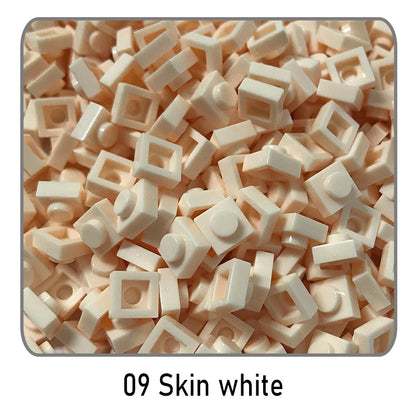 100 stuks 1x1 bouwstenen | Compatibel met Lego